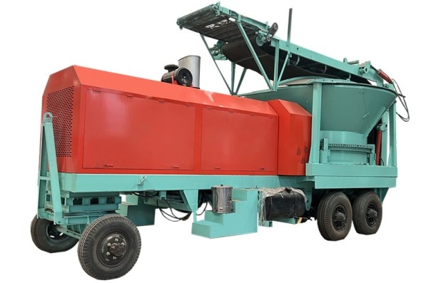 Disc type tree root crusher
