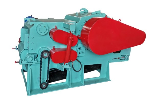 Wood drum crusher