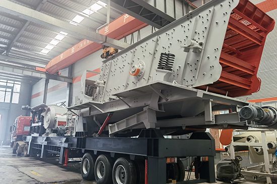 Tire Mobile Crushing Station